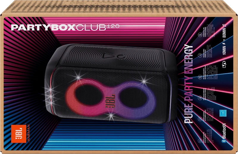 Jbl - Party Box 120 Bluetooth Speaker - Black