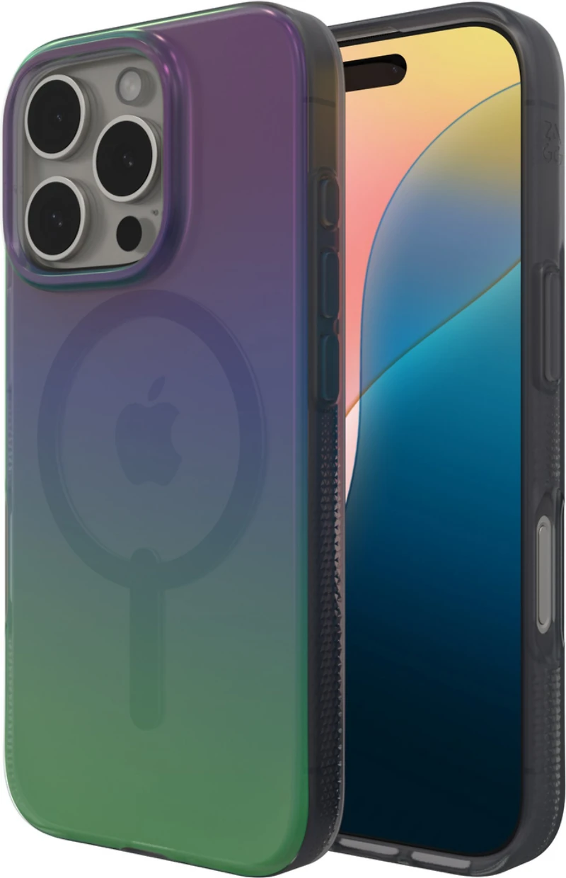 iPhone 16 Pro ZAGG Graphene Milan Snap Case - Raven Feather
