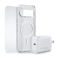 Google Pixel 11 Pro XL HyperGear Bundle - 30W Hub, Glass, Case w/Magsafe
