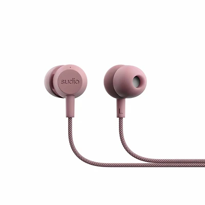 Sudio - V3s Essential Wired Earbuds - Pink