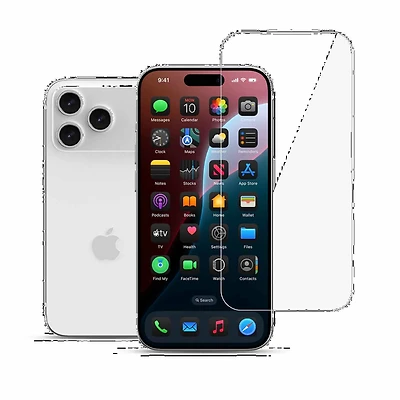 22 cases 22TEIIP17PR Protecteur D'écran en Verre pour iPhone 17 Pro