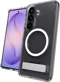 ZAGG - Crystal Palace Snap Case with Kickstand for Samsung Galaxy S26 - Clear