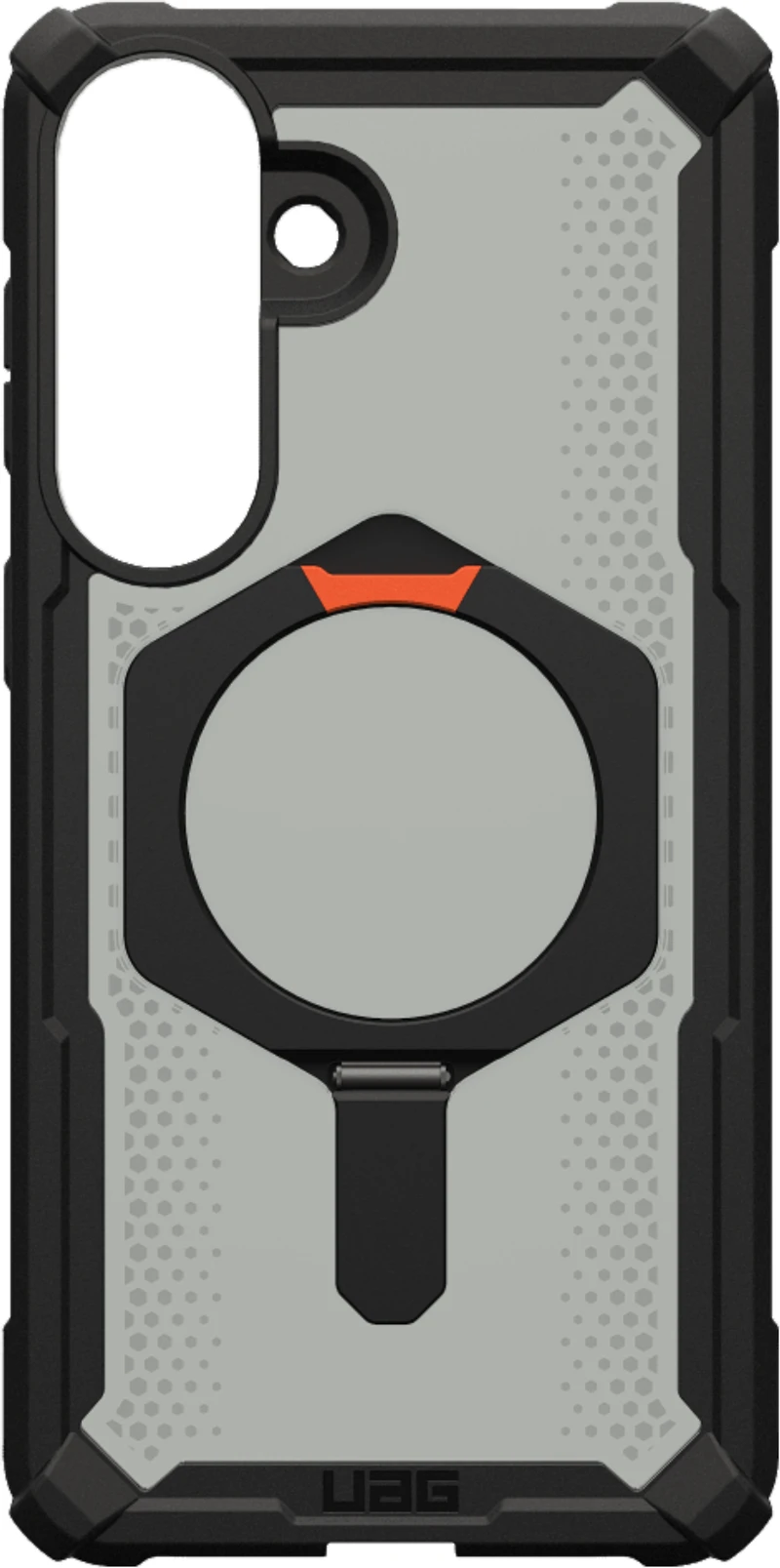 UAG - Plasma XTE Rugged Kickstand Case w/Magnets Black/Orange for Samsung Galaxy S26+