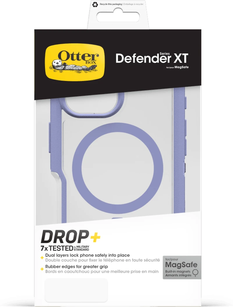 OtterBox - Defender Pro XT Clear MagSafe Case for Apple iPhone 16