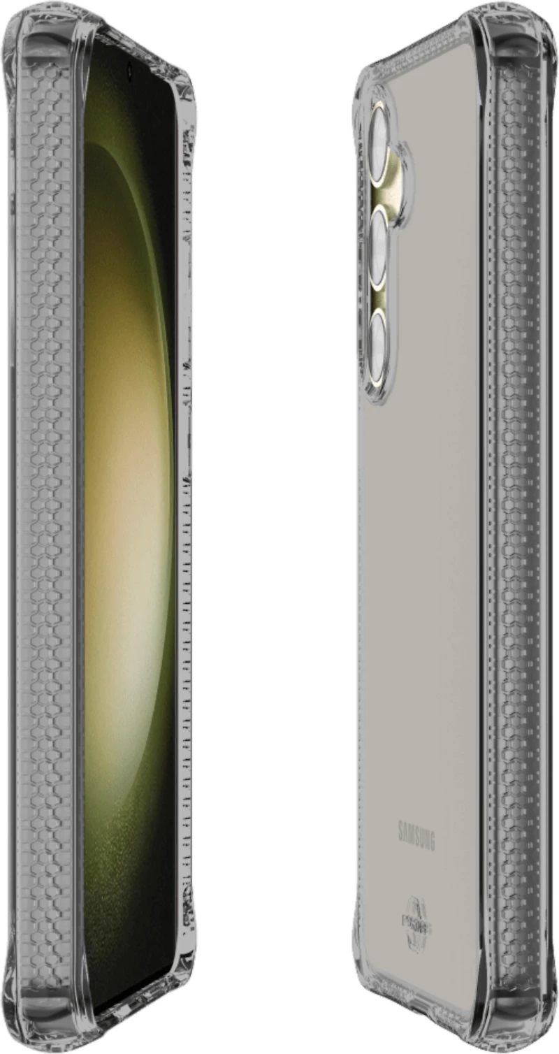 ITSKINS SGZRSPECMSMOK Étui Spectrum_R Clear Smoke pour Samsung Galaxy S25