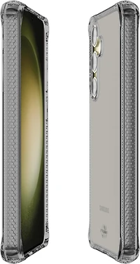 ITSKINS SGZRSPECMSMOK Étui Spectrum_R Clear Smoke pour Samsung Galaxy S25
