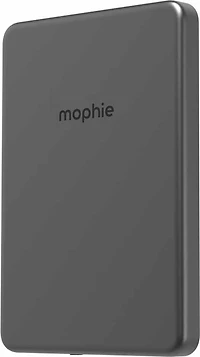 mophie 401118236 Batterie Externe Powerstation Qi2 sans Fil Ultramince 5000 mAh 15W PD USB-C avec Cable USB-C Noir