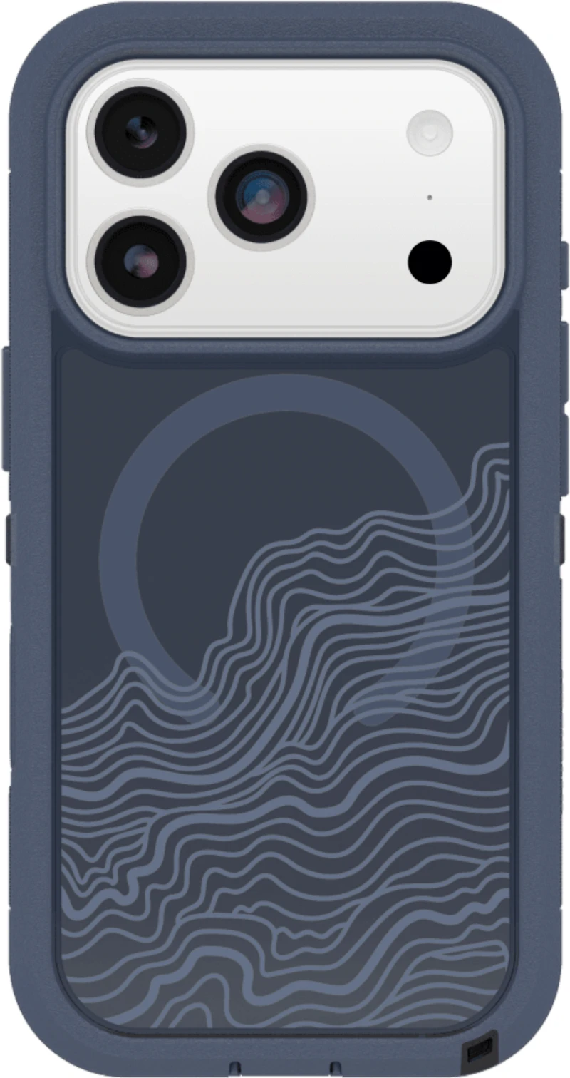 OtterBox - Defender XT Pro Clear MagSafe Case with Camera Control for Apple iPhone 17 Pro - Off Grid