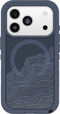 OtterBox - Defender XT Pro Clear MagSafe Case with Camera Control for Apple iPhone 17 Pro - Off Grid