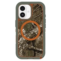 OtterBox 7798412 Étui Defender Pro XT Clear MagSafe avec Contrôle de la CaméraRealtree Apx (Vert) pour iPhone 17