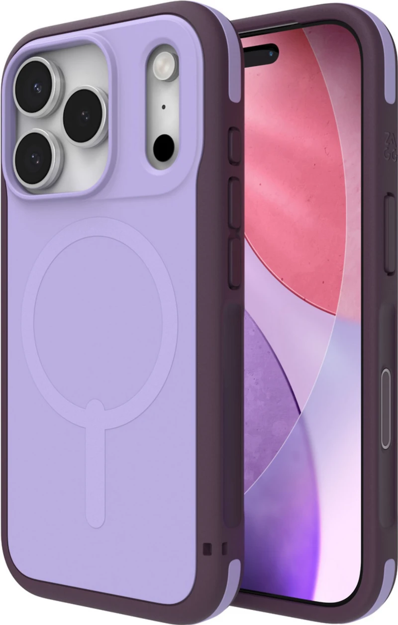 iPhone 17 Pro ZAGG Graphene Sedona Snap Case - Dusty Grape