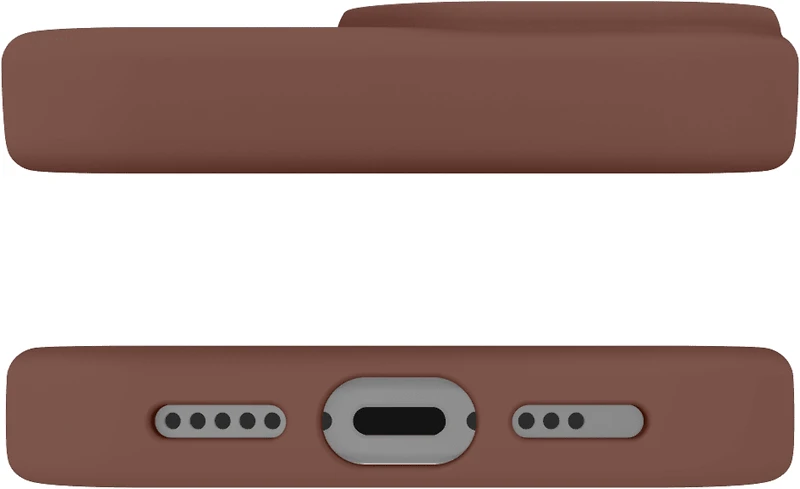 Avana AP7NAVSIKMOCC Velvet MagSafe Case Mocha pour iPhone 17