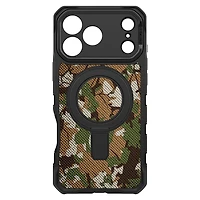 ITSKINS - Supreme_R Stand Nylon MagSafe Case for Apple iPhone 17 Pro Max - Camouflage Green