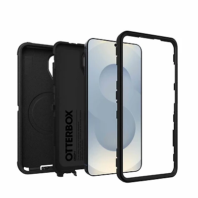OtterBox 76000105 Étui Defender Pro avec Magnets et Holster Noir pour Samsung Galaxy S26 en Emballage en Vrac