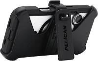 Pelican - Voyager MagSafe Case with Holster for Apple iPhone 17 - Black and Clear