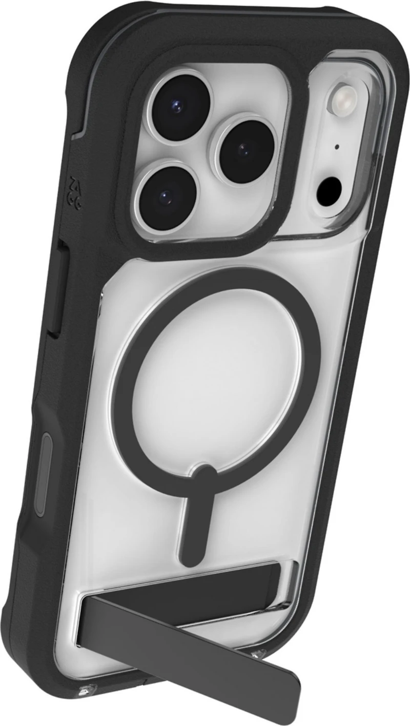 ZAGG - Étui Rainier Snap avec béquille pour Apple iPhone 17 Pro - Noir