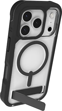 ZAGG - Étui Rainier Snap avec béquille pour Apple iPhone 17 Pro - Noir
