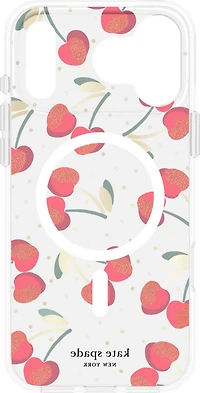 Kate Spade KS057242 Étui Protective MagSafe Cherry Dot pour iPhone 17 Pro Max