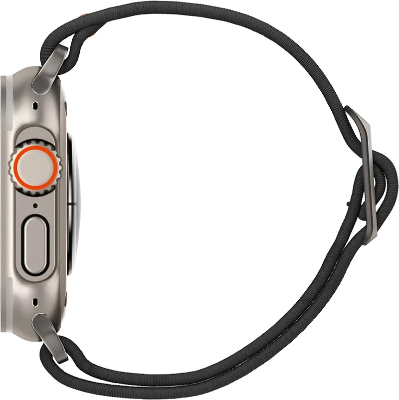 Spigen Lite Fit Ultra Strap Apple Watch 42/44/45/49mm Série 1-8/SE/Ultra-Noir