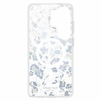 Kate Spade - Protective Case with Magnet for Samsung Galaxy S26 Ultra - Flowerbed Blue