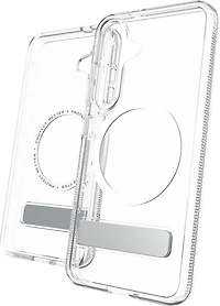 Samsung Galaxy S25 ZAGG Graphene Crystal Palace Snap Kickstand Case - Clear