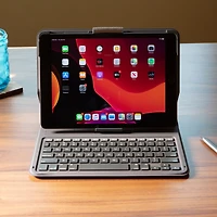 ZAGG Messenger Folio 2 pour iPad 10.9 po 10ème gén (2022) - Charbon
