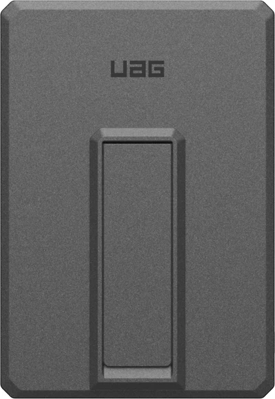 Urban Armor Gear Uag - Ultra Slim Portable Power Bank With Kickstand 5000 Mah - Black And Grey
