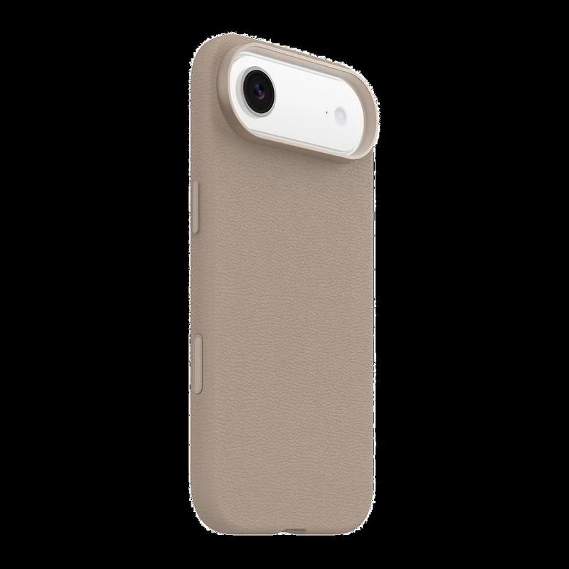 OtterBox 7799040 Étui Symmetry Cactus Leather MagSafe avec Contrôle de la Caméra Grey Comfort pour iPhone Air