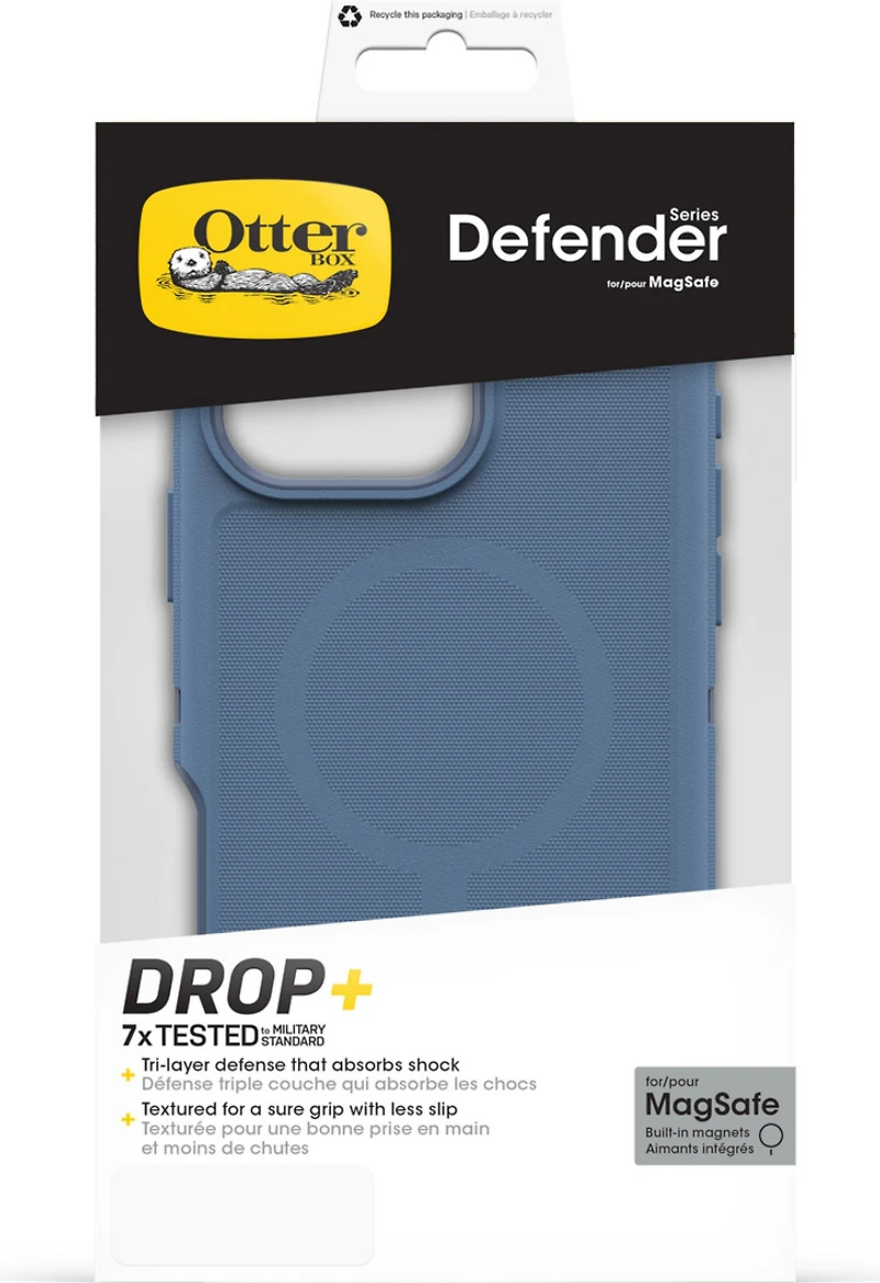 iPhone 16 Pro Max Otterbox Defender Pro w/ MagSafe Series Case - Blue - Baby Blue Jeans