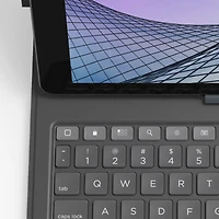 ZAGG Messenger Folio 2 pour iPad 10.9 po 10ème gén (2022) - Charbon