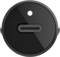 BoostCharge 30W USB-C PD PPS Car Charger and USB-C to USB-C Cable Black