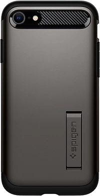 Spigen - Slim Armor Case for iPhone SE/8/7 - Gunmetal