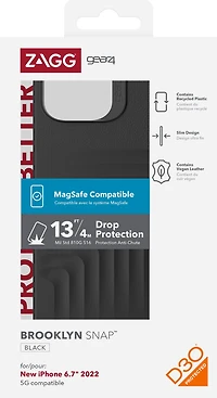 GEAR4 - iPhone 14 Plus Gear4 D3O Brooklyn Snap Case