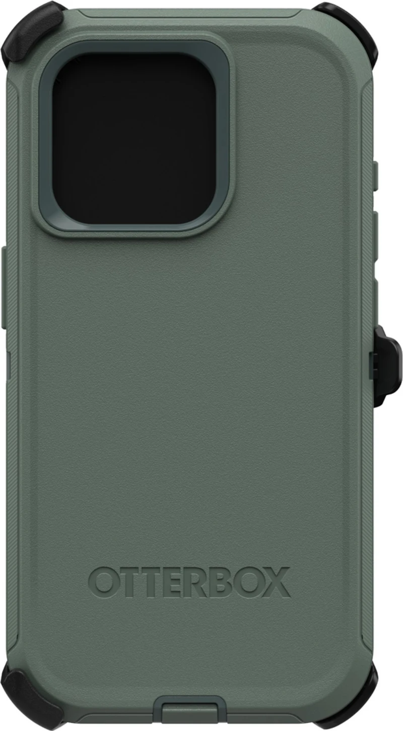 iPhone 15 Pro Otterbox Defender Series Case - Green (Forest Ranger)