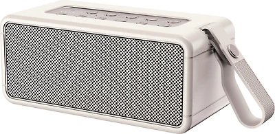 Enceinte Bluetooth sans fil rétro portable Mellow 80 W - Crème
