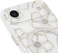 Case-Mate - Floral Gems MagSafe Case for Apple iPhone Air - Gold
