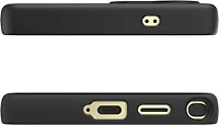 Avana SGZUAVSIKBLCK Étui Velvet Compatible avec MagSafe Ash pour Samsung Galaxy S25 Ultra