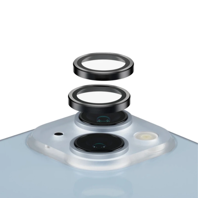 PanzerGlass Camera Lens Protector Hoops for iPhone 14/14 Plus - Black