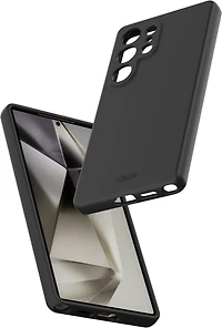 Avana SGZUAVSIKBLCK Étui Velvet Compatible avec MagSafe Ash pour Samsung Galaxy S25 Ultra