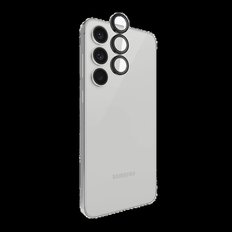 Samsung Galaxy S25 FE Case-Mate Aluminum Ring Lens Protectors - Black