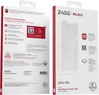 Zagg - Invisibleshield Glass Elite Plus Screen Protector - iPhone 14 / 13 / 13 Pro - Clear