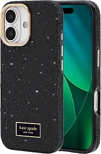 iPhone 17 Kate Spade Crystal Pave MagSafe Case - Nightfall