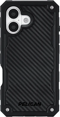 iPhone 17 Pelican Shield MagSafe w/Holster Case - Carbon Fiber
