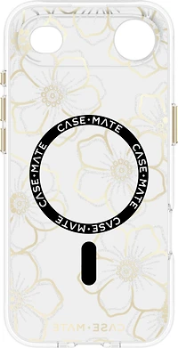 Case-Mate - Floral Gems MagSafe Case for Apple iPhone Air - Gold
