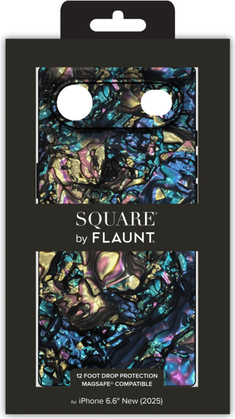 Flaunt - Square MagSafe Case for Apple iPhone Air - Abalone Shell