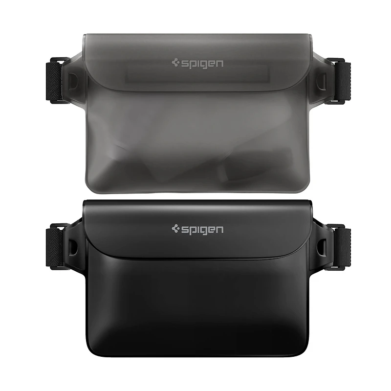 Sac banane universel étanche Spigen - Lot de 2, transparent