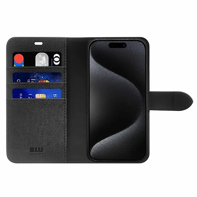 Blu Element - Folio 2-in-1 Case Black for iPhone 17 Pro Max