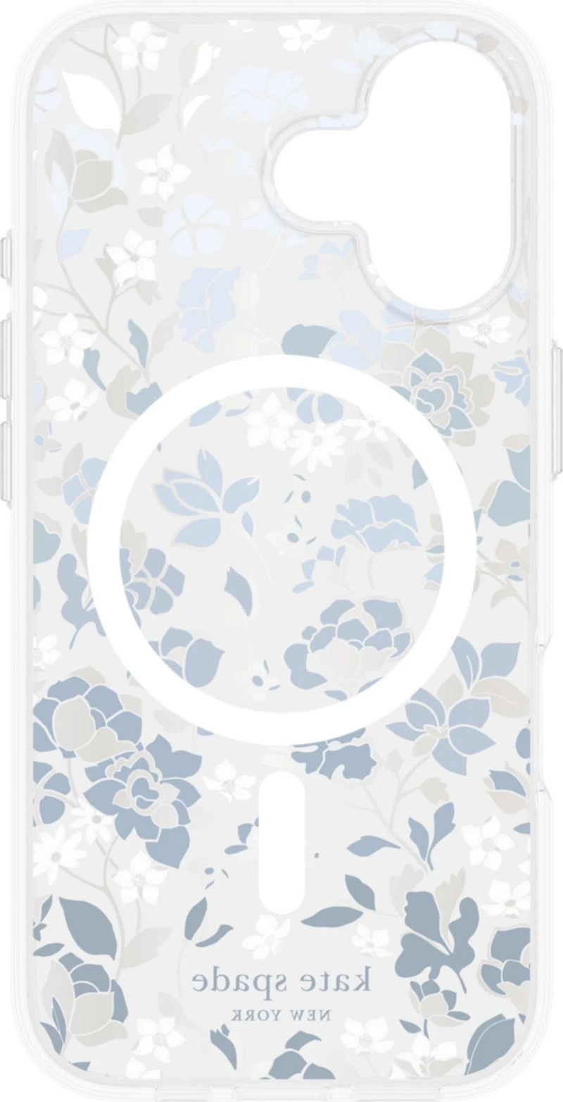 Kate Spade - Protective MagSafe Case for Apple iPhone 17 Pro - Flowerbed Blue