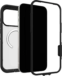 OtterBox 7798469 Étui Defender Pro XT Clear MagSafe avec Contrôle de la Caméra Dark Side (Noir) pour iPhone 17 Pro Max