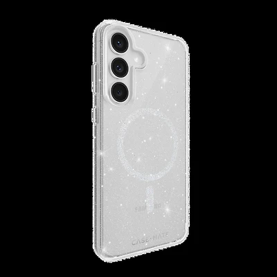 Samsung Galaxy S25 FE Case-Mate Sheer Twinkle Case w/Magnets - Silver